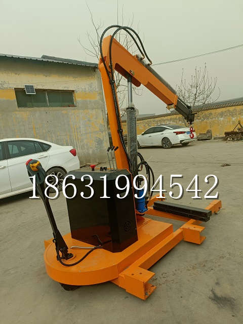 新抚区自卸车厢随车吊 自制轮式四不像起重机 四驱平板吊 5吨 贵盛